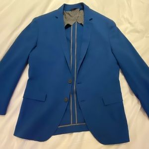 Hugo Boss Blue Stretch Dress Jacket